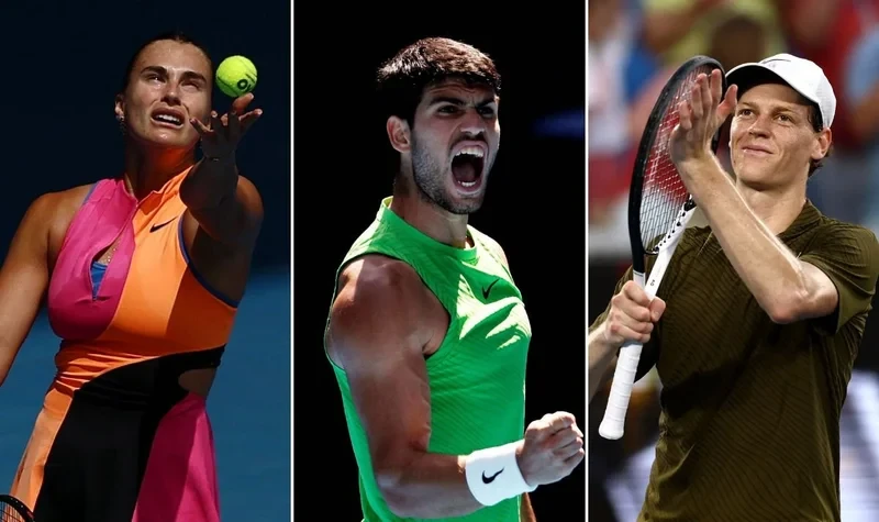 Tennis Triple Threat: Alcaraz, Sinner, and Sabalenka hunt for global sports' biggest individual trophies